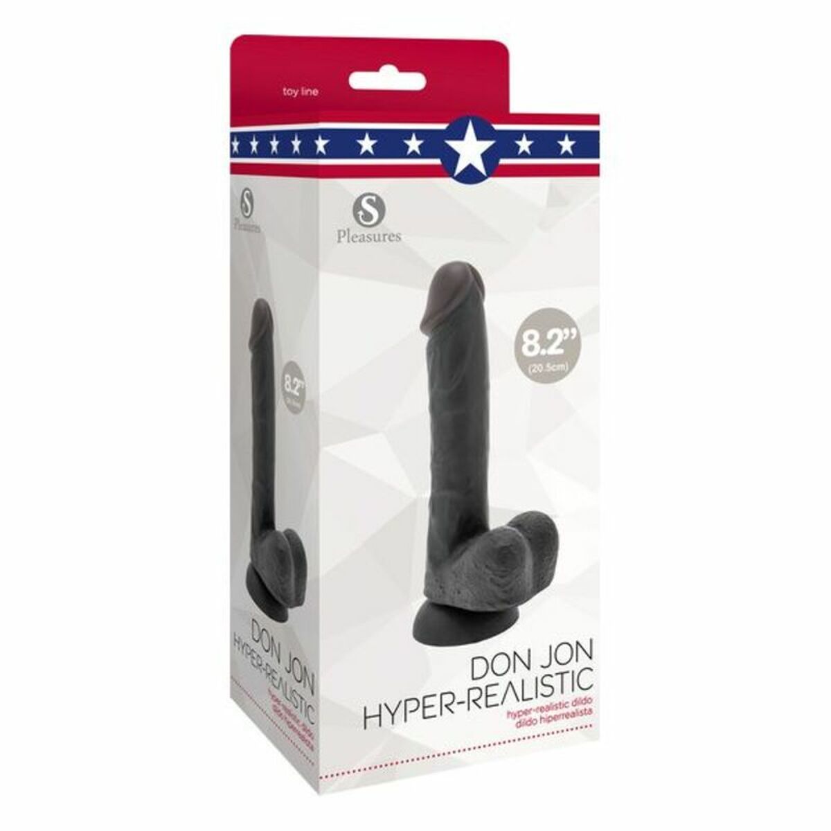 Dildo realist S Pleasures Don Jon Silicon (15 cm)